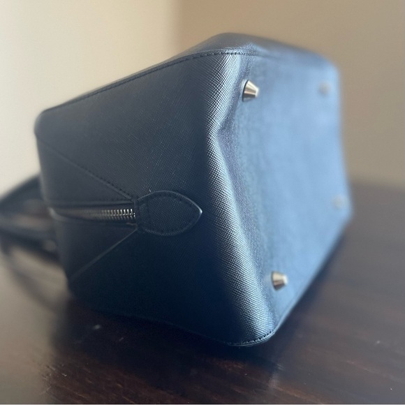 Cromia Black Leather Purse- Made in Italy - Picture 5 of 11